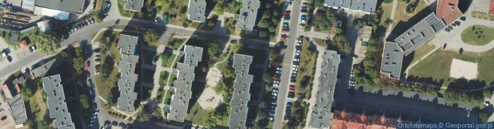 Zdjęcie satelitarne Technologów ul.