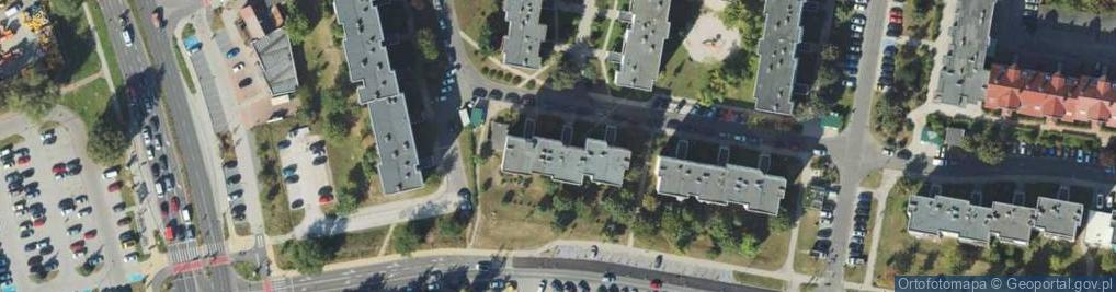 Zdjęcie satelitarne Technologów ul.