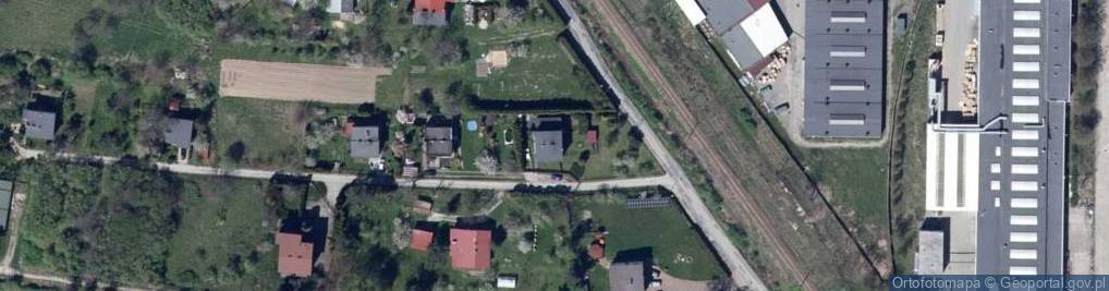 Zdjęcie satelitarne Tkacka ul.