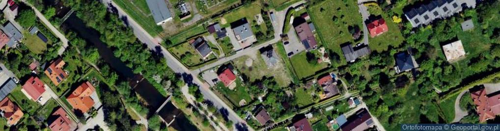 Zdjęcie satelitarne Tkacka ul.