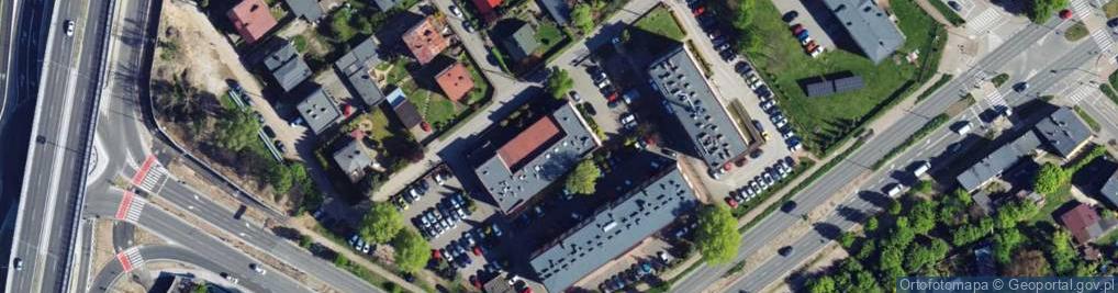 Zdjęcie satelitarne Tkacka ul.