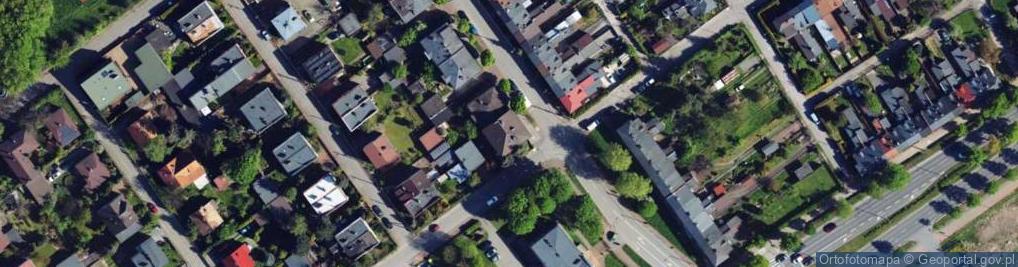 Zdjęcie satelitarne Tkacka ul.