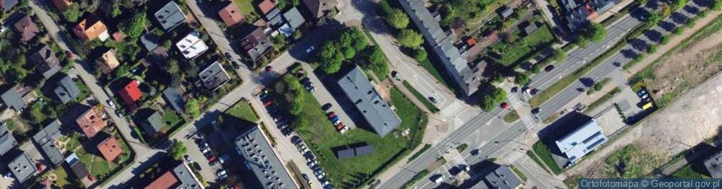 Zdjęcie satelitarne Tkacka ul.
