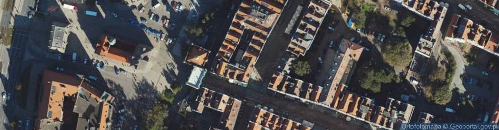 Zdjęcie satelitarne Tkacka ul.