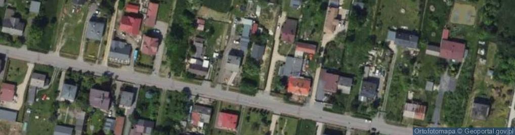 Zdjęcie satelitarne Tkacka ul.