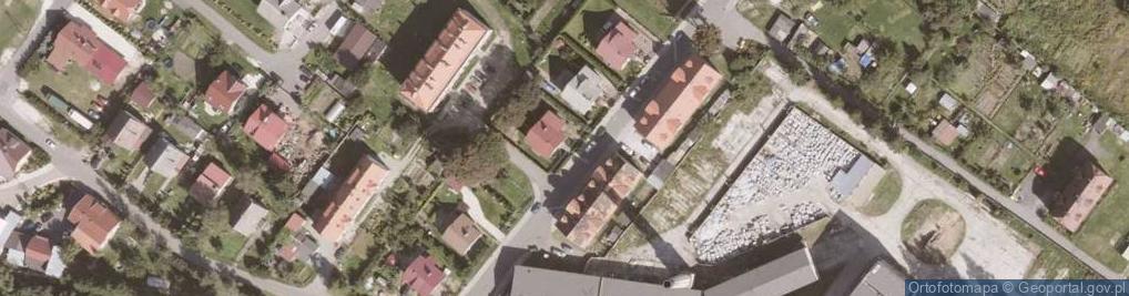 Zdjęcie satelitarne Tkacka ul.