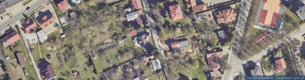 Zdjęcie satelitarne Tkacka ul.