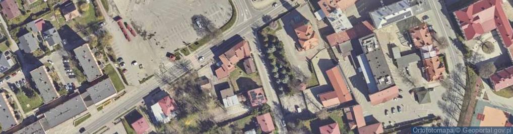 Zdjęcie satelitarne Tkacka ul.
