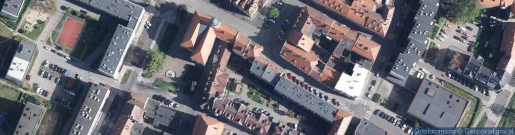 Zdjęcie satelitarne Tkacka ul.
