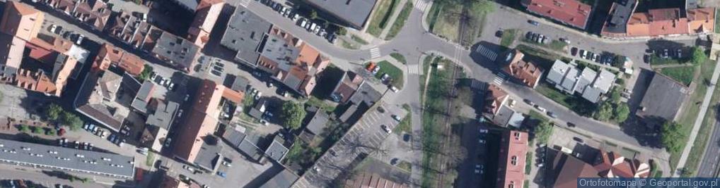 Zdjęcie satelitarne Tkacka ul.