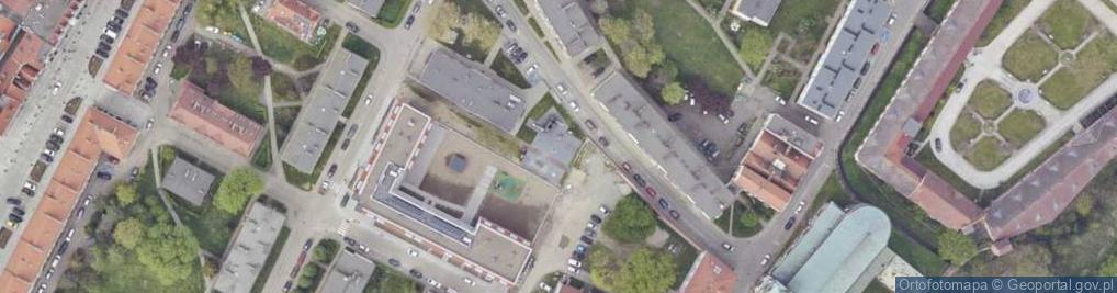 Zdjęcie satelitarne Tkacka ul.