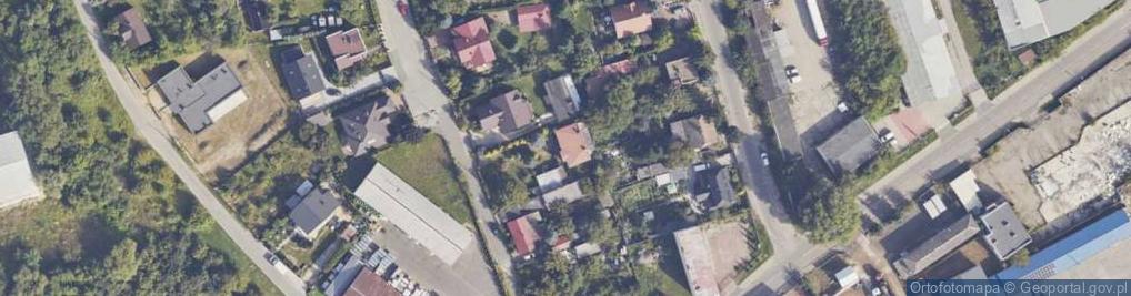 Zdjęcie satelitarne Tkacka ul.