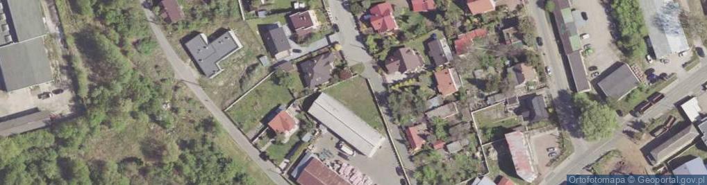 Zdjęcie satelitarne Tkacka ul.