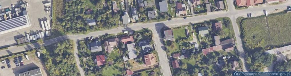 Zdjęcie satelitarne Tkacka ul.