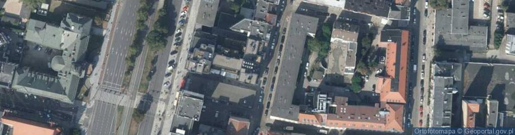 Zdjęcie satelitarne Tkacka ul.