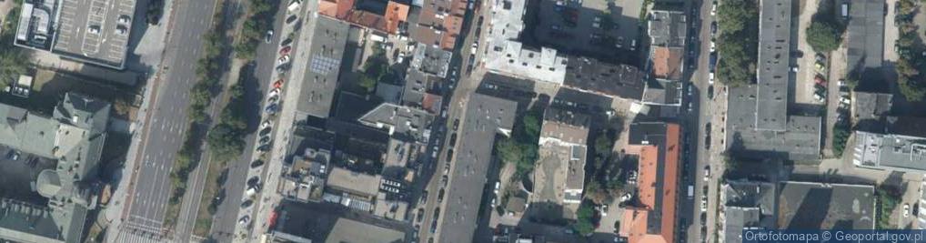 Zdjęcie satelitarne Tkacka ul.