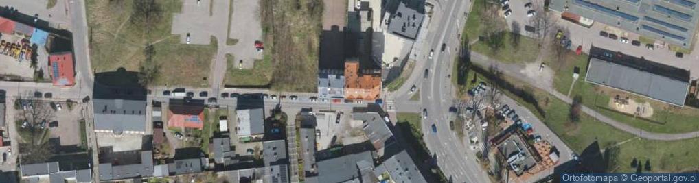 Zdjęcie satelitarne Tkacka ul.