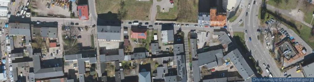 Zdjęcie satelitarne Tkacka ul.
