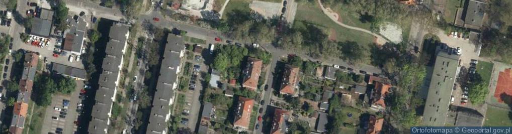 Zdjęcie satelitarne Tkacka ul.