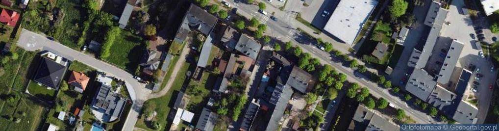 Zdjęcie satelitarne Tkacka ul.