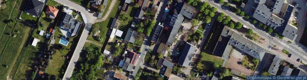 Zdjęcie satelitarne Tkacka ul.