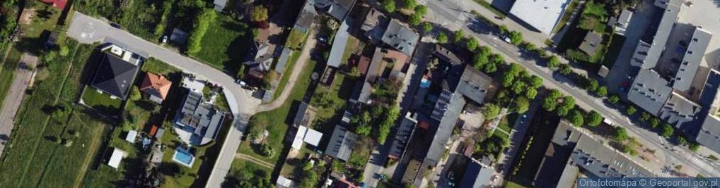 Zdjęcie satelitarne Tkacka ul.