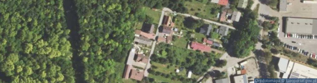 Zdjęcie satelitarne Tłukienka ul.