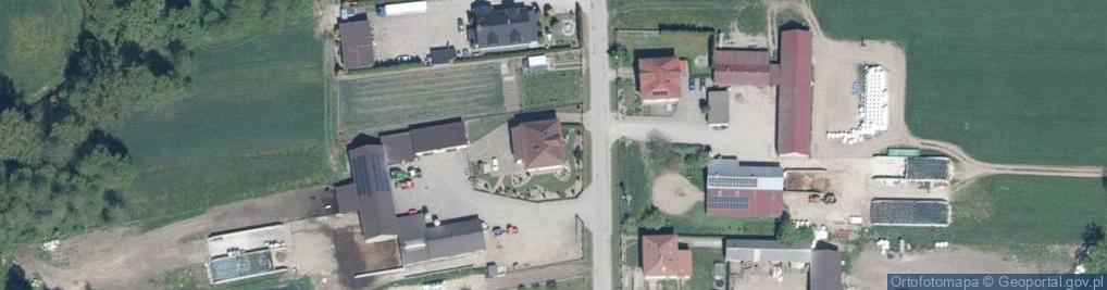 Zdjęcie satelitarne Tłoczewo ul.