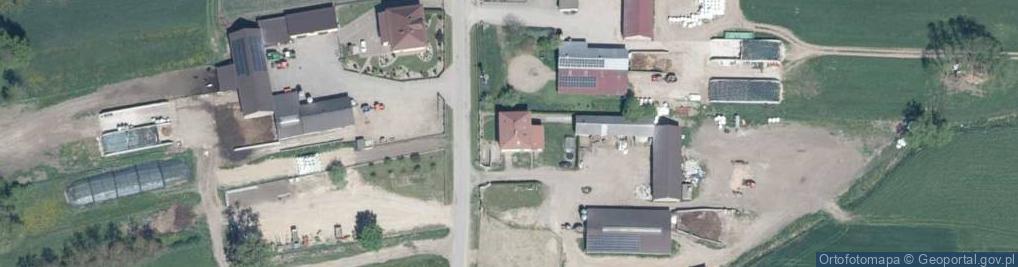 Zdjęcie satelitarne Tłoczewo ul.