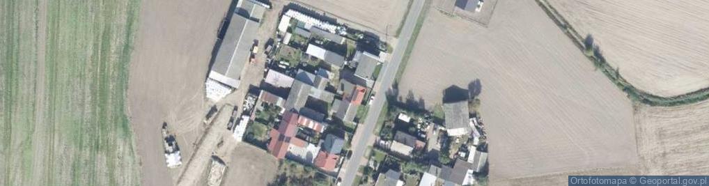 Zdjęcie satelitarne Tłoki ul.