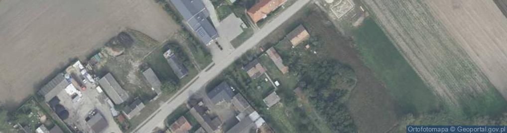 Zdjęcie satelitarne Tłukomy ul.