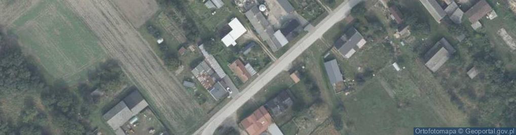 Zdjęcie satelitarne Tłukomy ul.