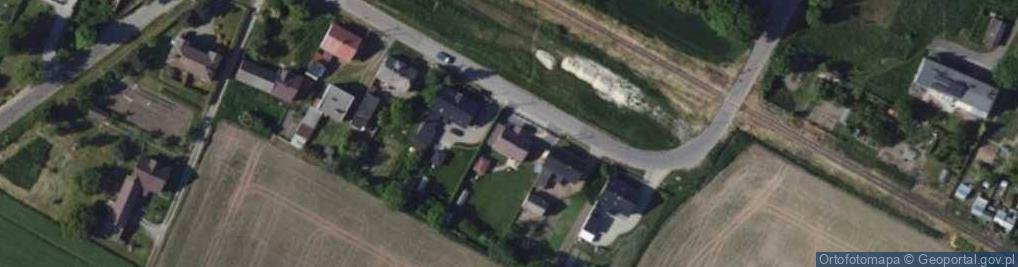 Zdjęcie satelitarne Tłustomosty ul.