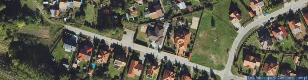 Zdjęcie satelitarne Topolowa ul.