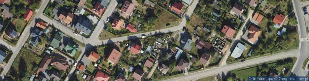 Zdjęcie satelitarne Topolowa ul.