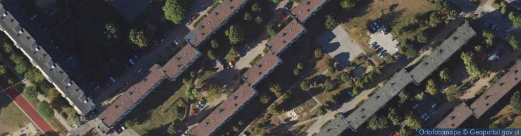 Zdjęcie satelitarne Towarowa ul.