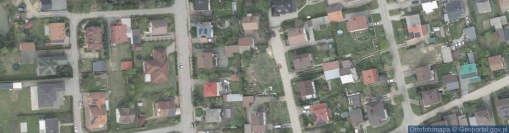 Zdjęcie satelitarne Topolowa ul.