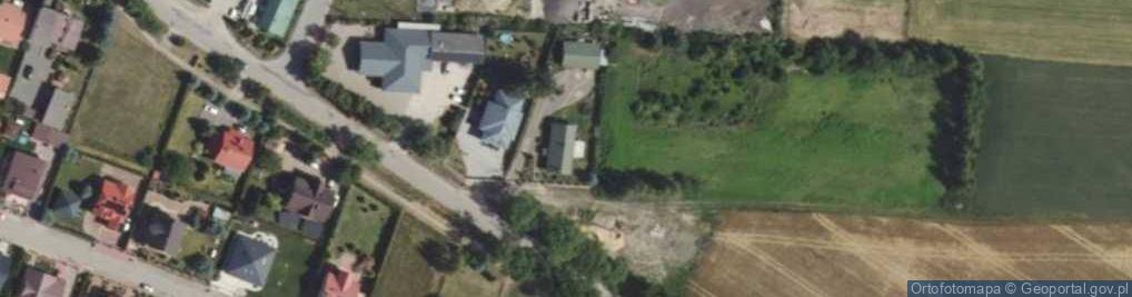 Zdjęcie satelitarne Topolowa ul.