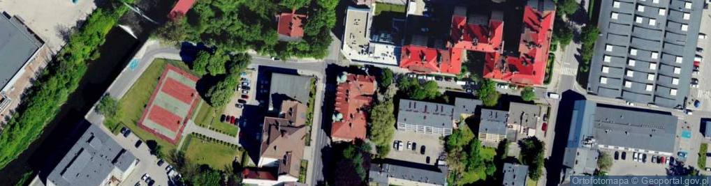 Zdjęcie satelitarne Towarzystwa Szkoły Ludowej ul.