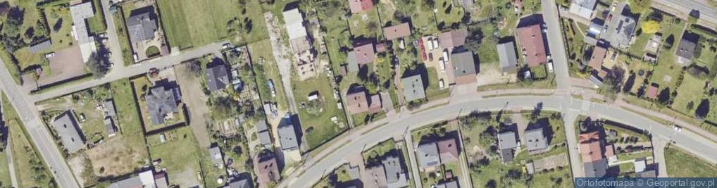 Zdjęcie satelitarne Torowa ul.