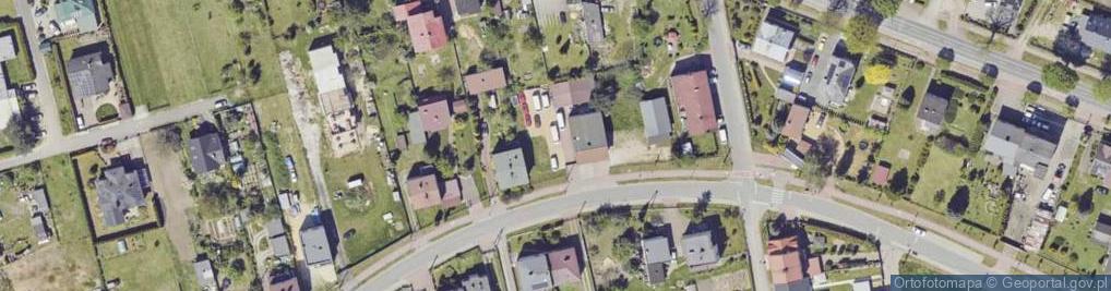Zdjęcie satelitarne Torowa ul.