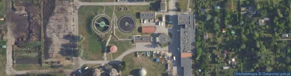 Zdjęcie satelitarne Towarowa ul.
