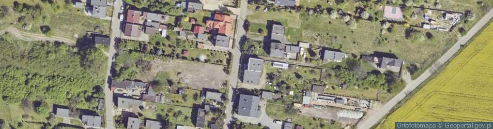 Zdjęcie satelitarne Topolowa ul.