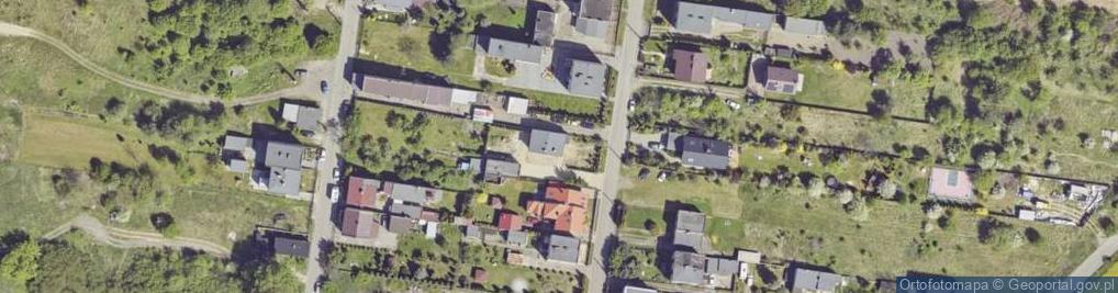 Zdjęcie satelitarne Topolowa ul.