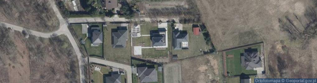 Zdjęcie satelitarne Topolowa ul.