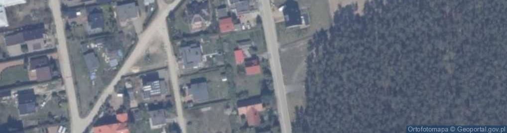 Zdjęcie satelitarne Topolowa ul.