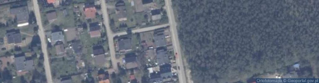 Zdjęcie satelitarne Topolowa ul.