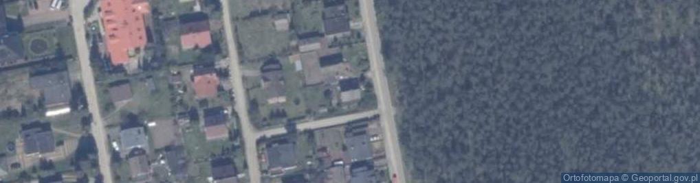Zdjęcie satelitarne Topolowa ul.