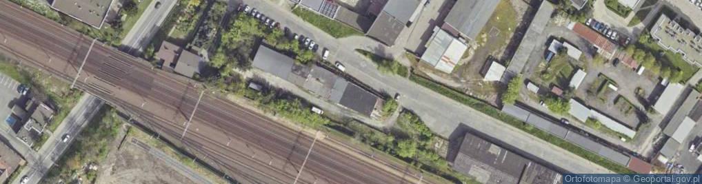 Zdjęcie satelitarne Towarowa ul.