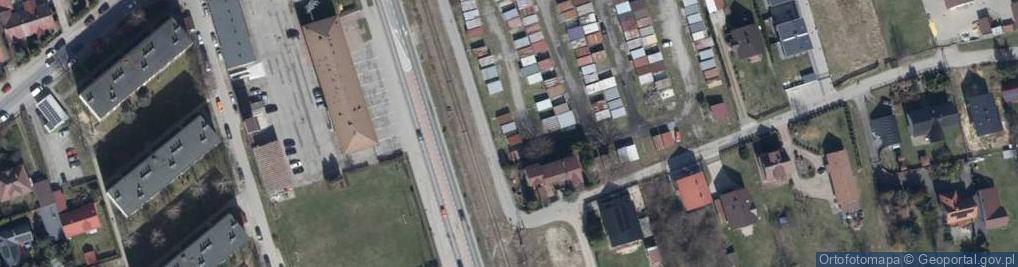 Zdjęcie satelitarne Towarowa ul.